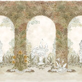 Alcazar Mural - Ocre - by Coordonne