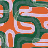 Pipelines Wallpaper - Brick - by Tres Tintas