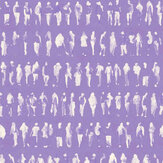 Executives Wallpaper - Lilac - by Tres Tintas
