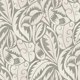 Papier peint Dufy Leaf - Charbon de bois - Osborne & Little