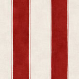 Florentine Stripe Wallpaper - Vermilion - by Coordonne