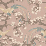 Papel pintado Fenix - Rosa - de Boråstapeter. Haz clic para obtener más detalles y una descripción.