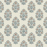 Sibylla Wallpaper - Blue - by Boråstapeter