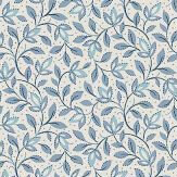 Ida Wallpaper - Blue - by Boråstapeter
