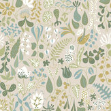 Papel pintado Herbarium - Natural - de Boråstapeter. Haz clic para obtener más detalles y una descripción.