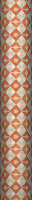 Kite Wallpaper - Marmalade / Celadon - by Isabelle Boxall