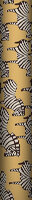 Zebra Wallpaper - Yellow - by Boråstapeter
