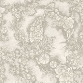 Rockpool Wallpaper - Driftwood - by Isabelle Boxall
