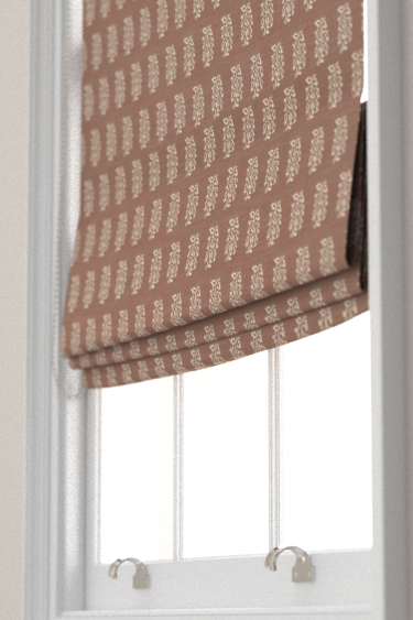 Bagru Blind - Cocoa - by Sanderson. Click for more details and a description.