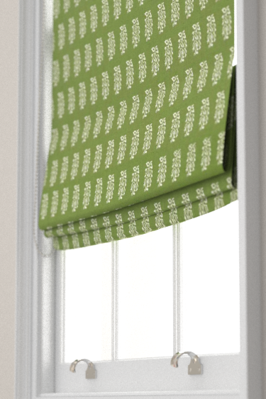 Bagru Blind - Avocado - by Sanderson. Click for more details and a description.
