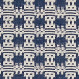 Akan Fabric - Indigo - by Sanderson