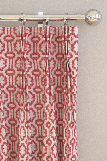 Matmi Curtains - Pomegranate - by Sanderson. Click for more details and a description.