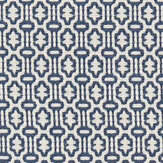 Matmi Fabric - Indigo - by Sanderson