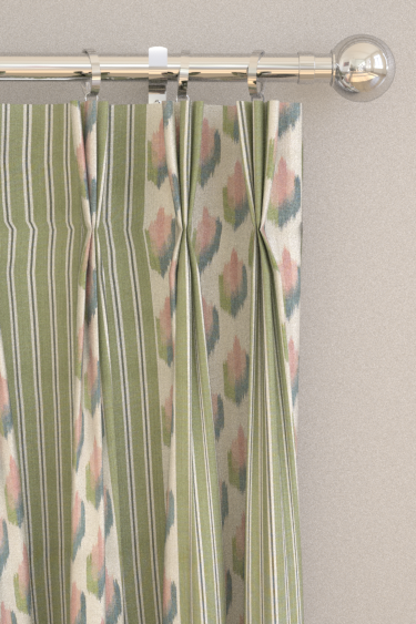 Musafir Curtains - Cardamom / Namask - by Sanderson. Click for more details and a description.
