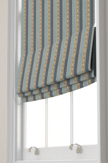Belari Blind - Woad / Harissa - by Sanderson. Click for more details and a description.
