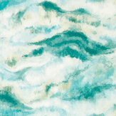 Earthscape Wallpaper - Azure - by Clarke & Clarke