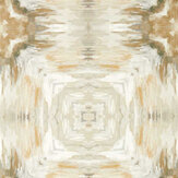 Kalia Wallpaper - Natural - by Clarke & Clarke