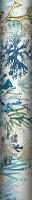 Oceana Wallpaper - Denim - by Clarke & Clarke