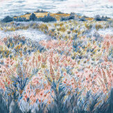 Wild Bloom Mural - Midnight / Antique - by Clarke & Clarke