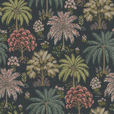 Solana Wallpaper - Navy - by Albany