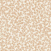 Posidonia Wallpaper - Coral / Beige - by Albany