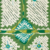 Brocha Wallpaper - Forest / azul - by Harlequin