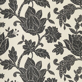 Zamora Wallpaper - Onyx - by Harlequin