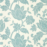 Zamora Wallpaper - Seaglass - by Harlequin