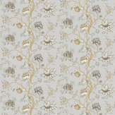 Indienne Panel Mural - Dove / nectar - by Harlequin