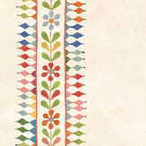 Flower Pot Wallpaper - Jewel - by G P & J Baker