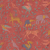 Noah's Ark Wallpaper - Spice - by G P & J Baker. Click for more details and a description.