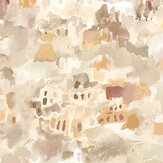 Amalfi Wallpaper - Washed Clay - by Ohpopsi