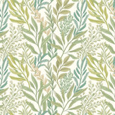 Verdant Leaves Wallpaper - Sage & Willow - by Hoopla Walls. Click for more details and a description.