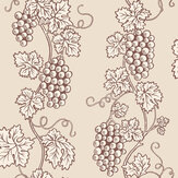 Carla Wallpaper - Burgundy - by Sandberg