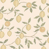 Limone Wallpaper - Yellow - by Sandberg