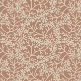 Coral Wallpaper - Terracotta - by Sandberg