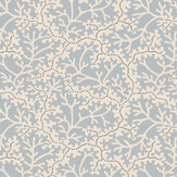 Coral Wallpaper - Light Blue - by Sandberg