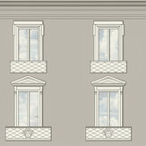 Palazzo No. 12 Wallpaper - Grey - by Versace