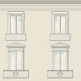 Palazzo No. 12 Wallpaper - Cream - by Versace