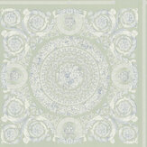 Heritage Wallpaper - Green - by Versace