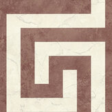 Greek Wallpaper - Teracotta - by Versace