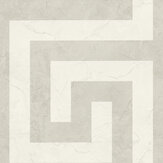 Greek Wallpaper - Grey - by Versace