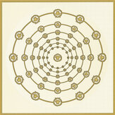 I Love Baroque Wallpaper - Yellow Gold - by Versace