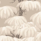 Alba Wallpaper - Beige - by Sandberg