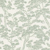 Zen Branches Wallpaper - Duck Egg - by Metropolitan Stories. Click for more details and a description.
