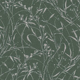 Wild and Free Wallpaper - Green - by Metropolitan Stories