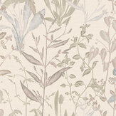 Maison Botanique Wallpaper - Light Grey - by Metropolitan Stories