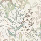 Maison Botanique Wallpaper - Duck Egg - by Metropolitan Stories