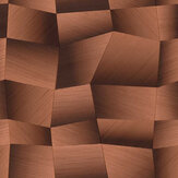 Dimensions Wallpaper - Copper - by Metropolitan Stories