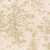 Whispering Woods Wallpaper - Lemon - by Metropolitan Stories